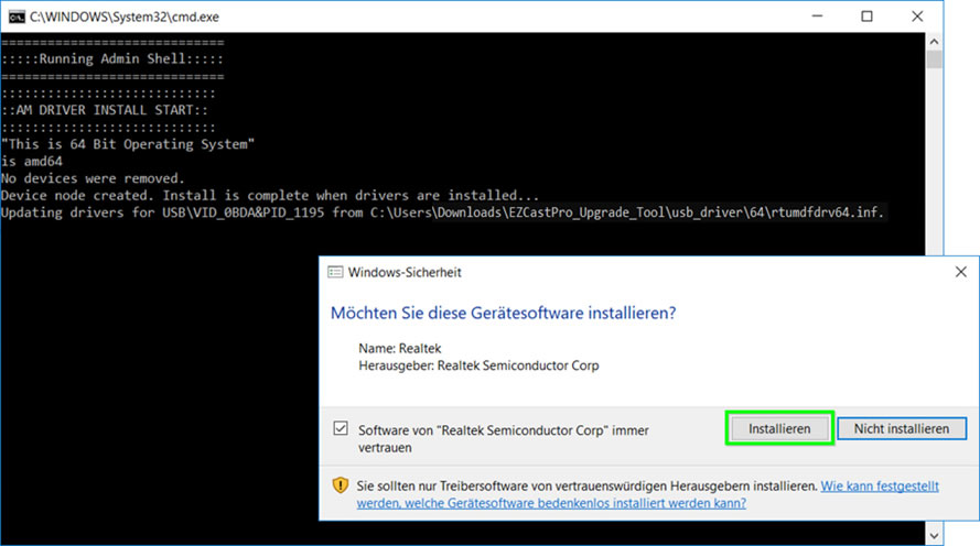 Select Install