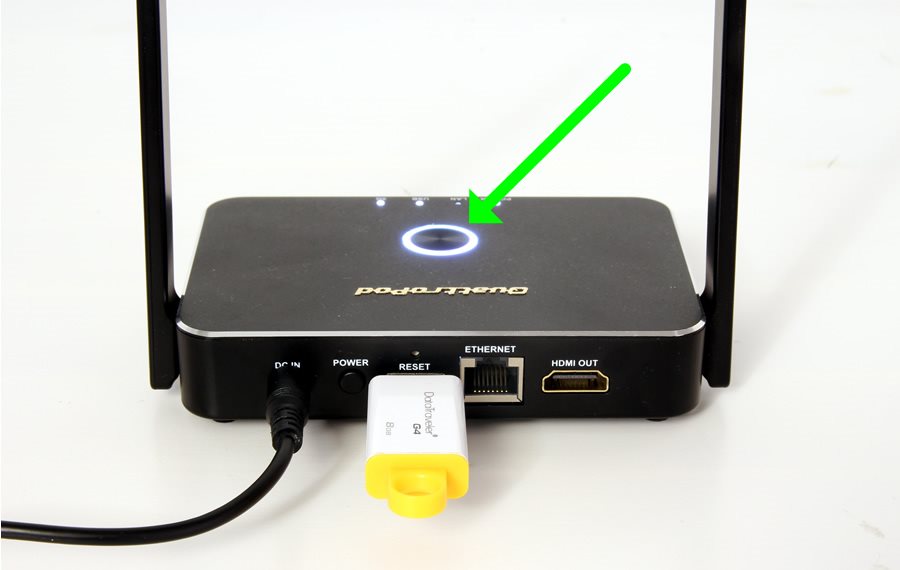 Kopplungsdatei vom Empfänger auf USB-Stick kopieren