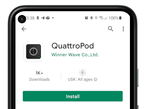 QuattroPod im Google Play Store