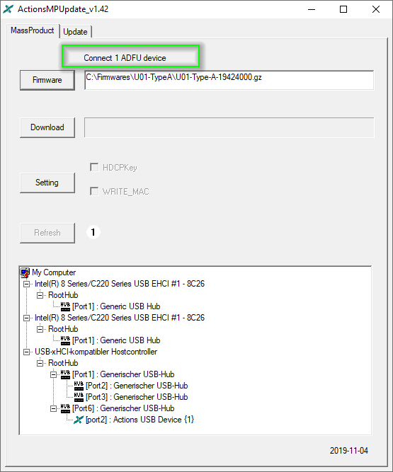 Run EZCastUpdate.exe