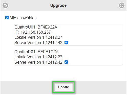 Update firmware version