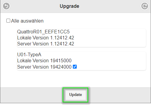 Update firmware version