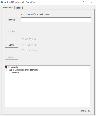 Run EZCastUpdate.exe