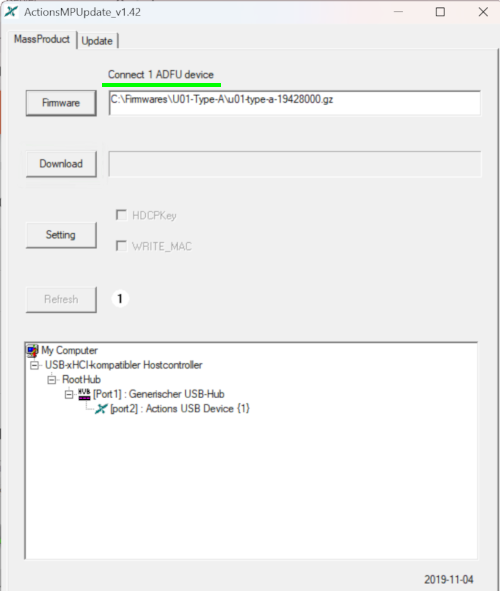 Run EZCastUpdate.exe