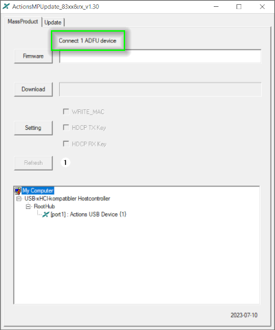 Run EZCastUpdate.exe