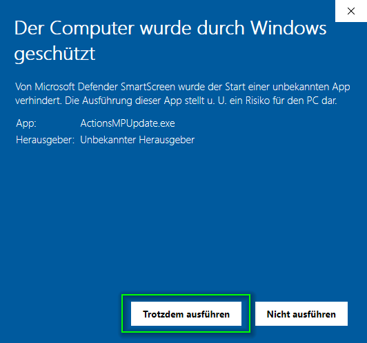 Run EZCastUpdate.exe