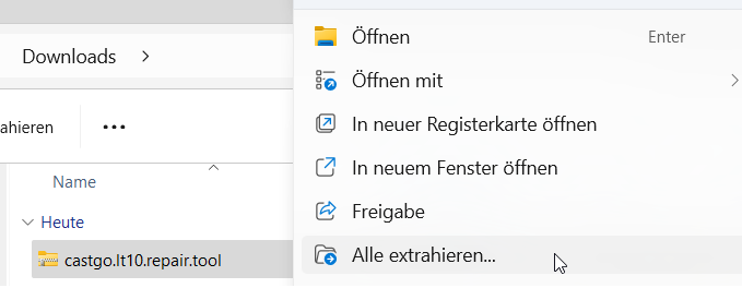 Extract CastGo.LT10.Repair.Tool.zip