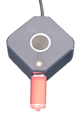 Transmitter blinking red