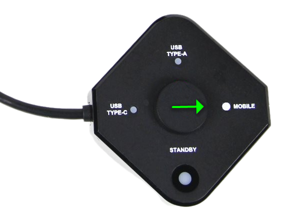 Switch transmitter to Mobile